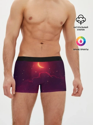 Мужские трусы боксеры / СКАЗОЧНАЯ НОЧЬ 2 КРАСНЫЙ