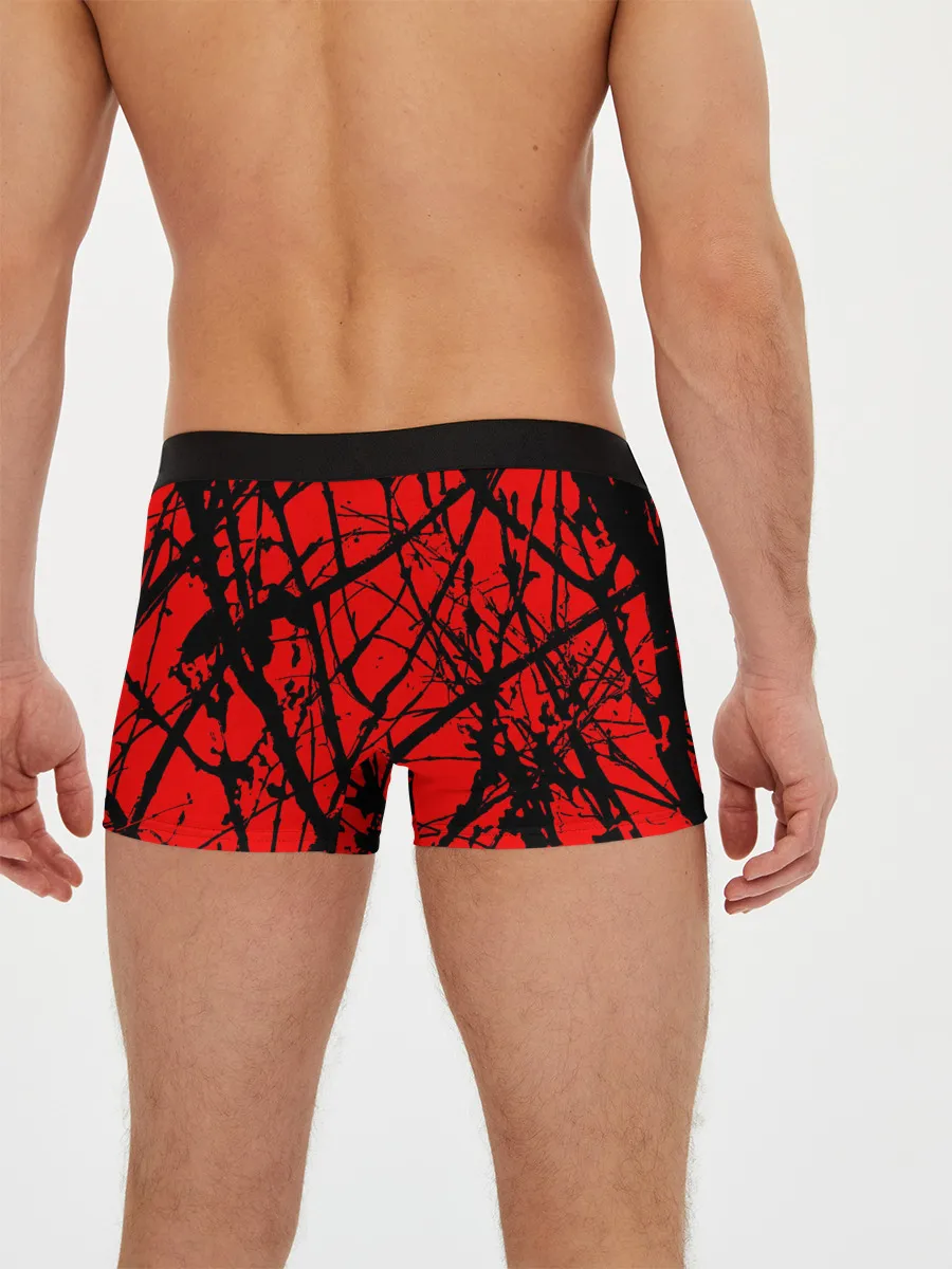 Мужские трусы боксеры / Хоррор Мрачный лес