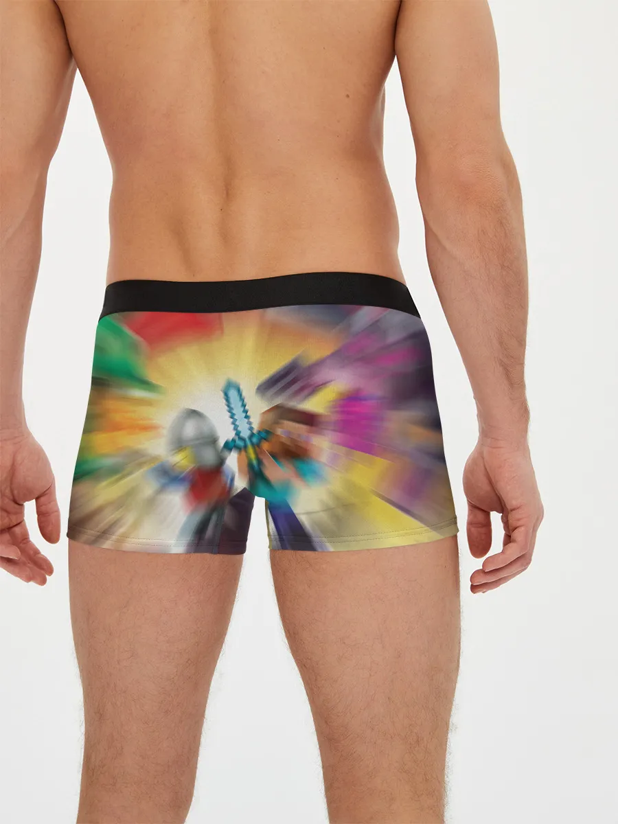 Мужские трусы боксеры / MINECRAFT | МАЙНКРАФТ