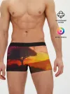 Мужские трусы боксеры / СОЛНЦЕ НАД АФРИКОЙ