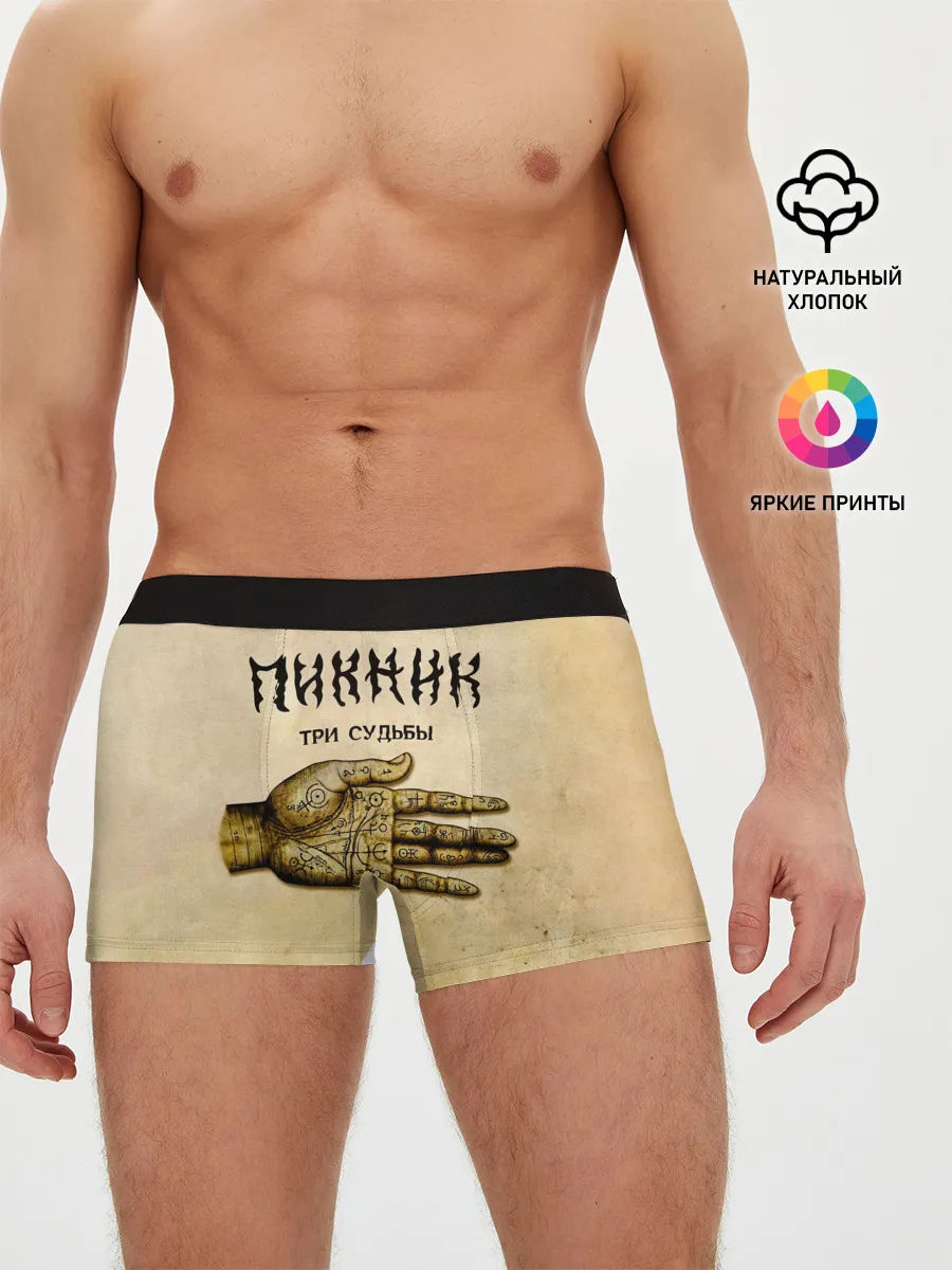 Мужские трусы боксеры / ТРИ СУДЬБЫ - ПИКНИК