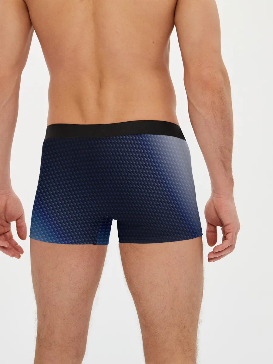 Мужские трусы боксеры / Инфинити - Карбон