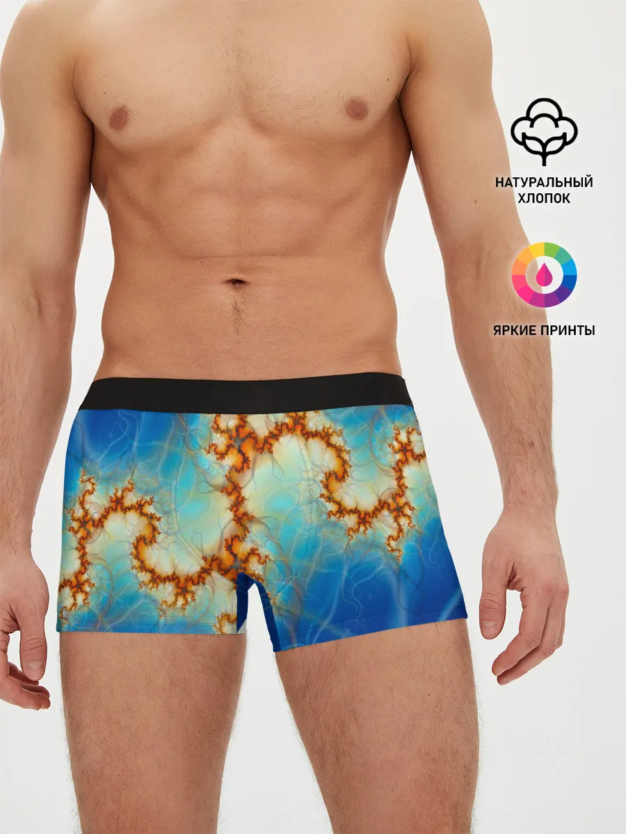 Мужские трусы боксеры / Абстрактное представление