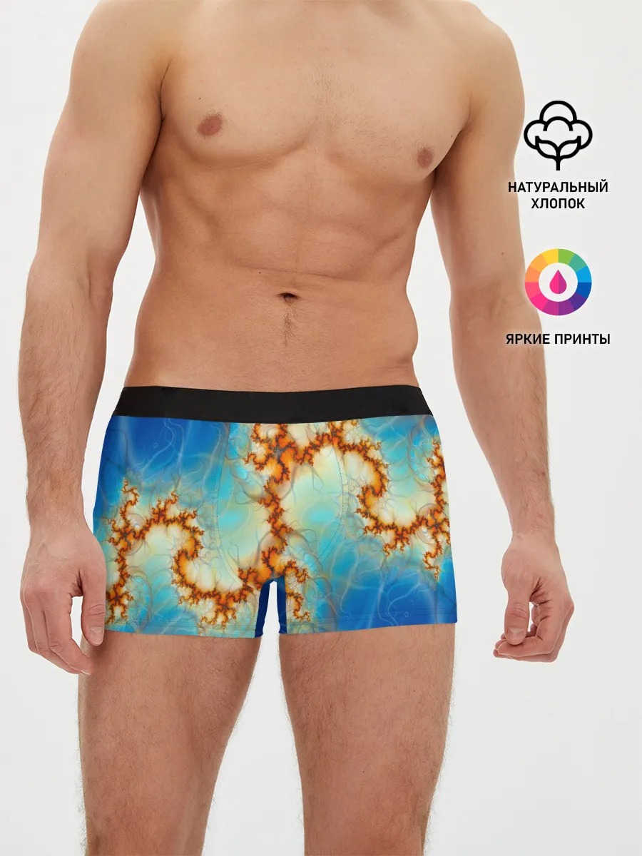 Мужские трусы боксеры / Абстрактное представление