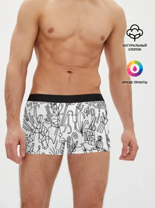 Мужские трусы боксеры / Точка воображения