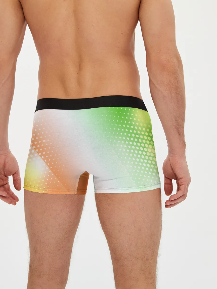 Мужские трусы боксеры / Поп Ит - Динозавр - Абстракция