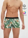 Мужские трусы боксеры / Тропический паттерн