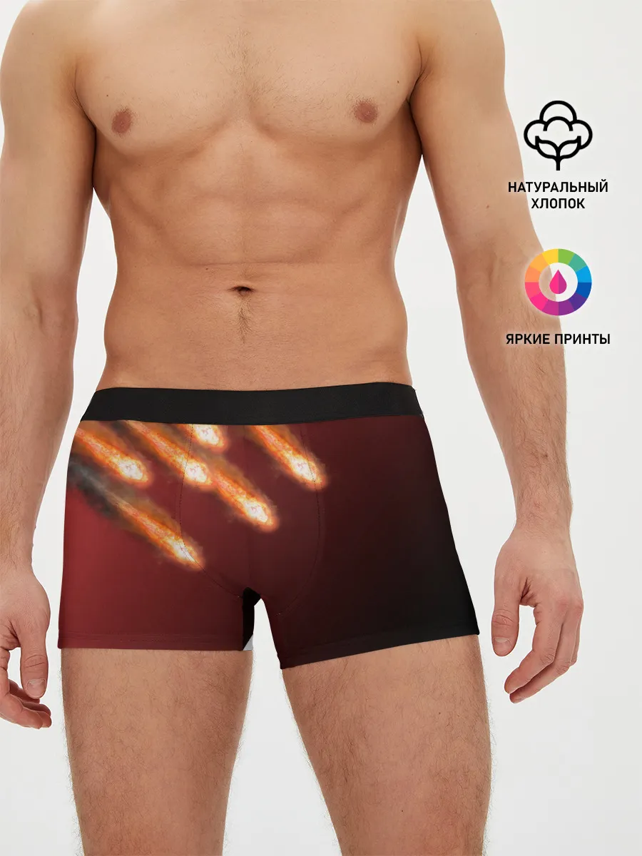 Мужские трусы боксеры / Падение комет