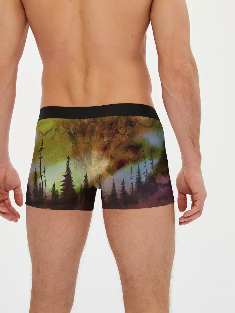 Мужские трусы боксеры / СТРАШНЫЙ ЛЕС