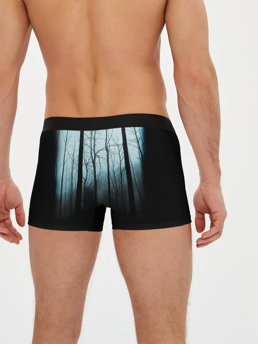 Мужские трусы боксеры / ЖУТКИЙ ЛЕС