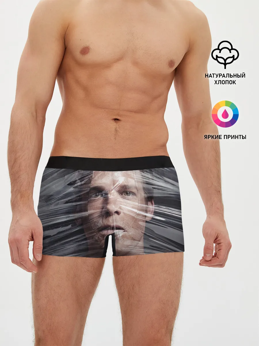Мужские трусы боксеры / Декстер Морган в пленке