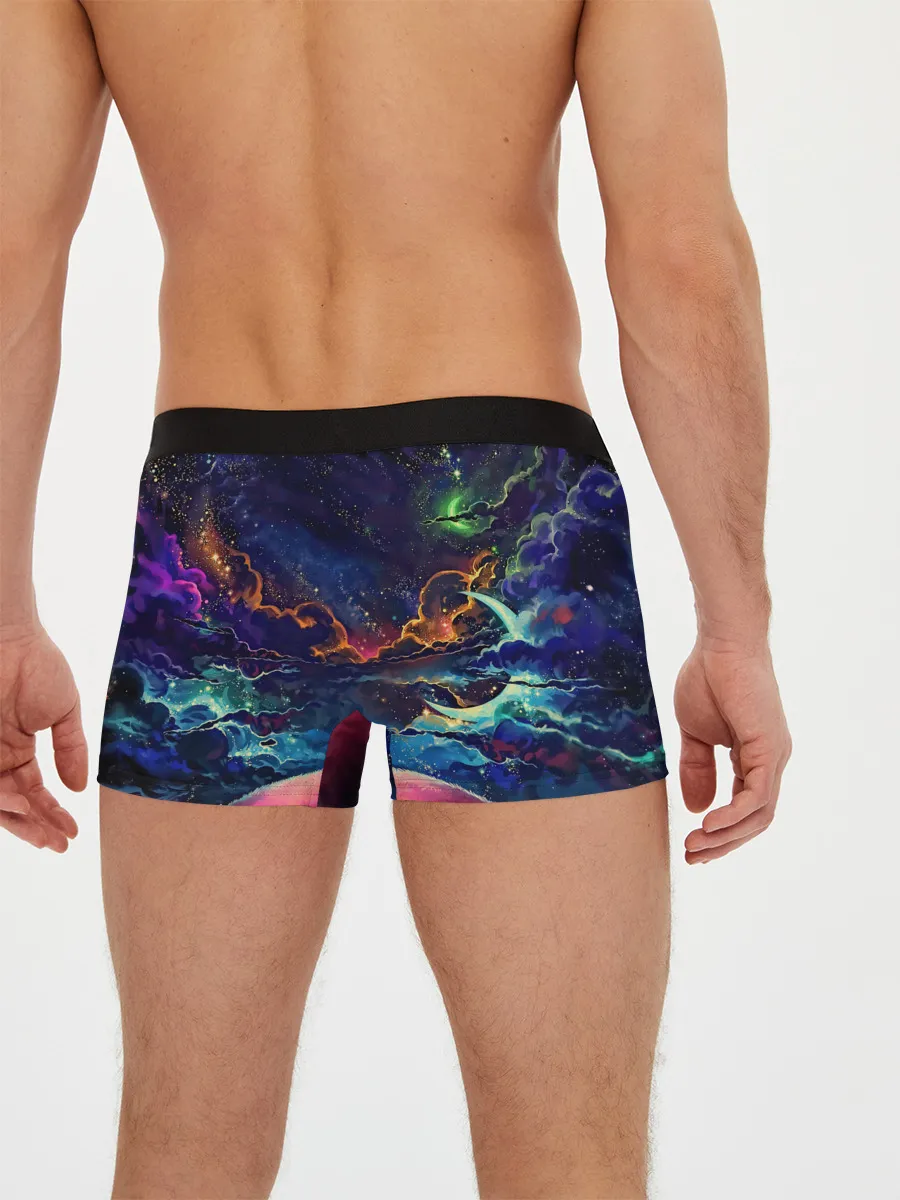 Мужские трусы боксеры / Глубокий космос