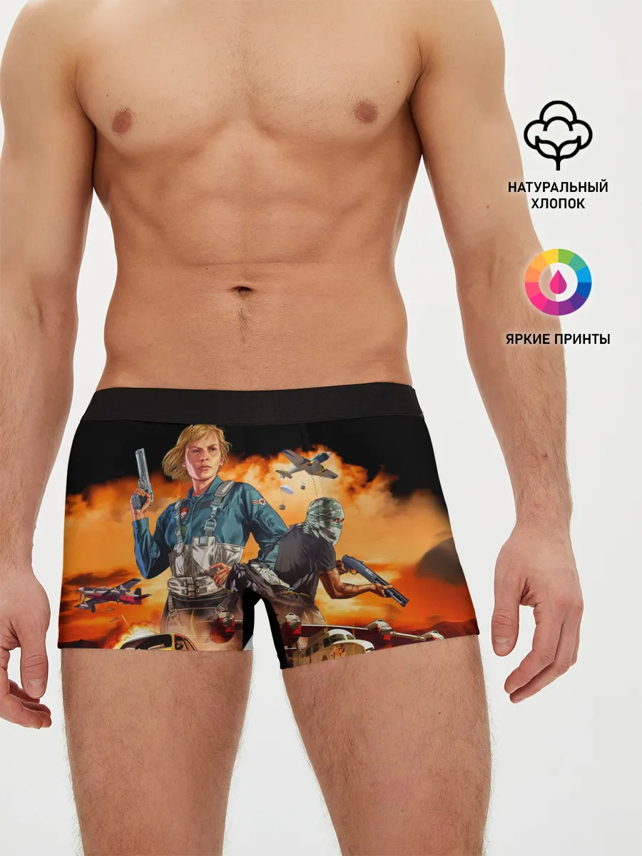 Мужские трусы боксеры / GTA Online