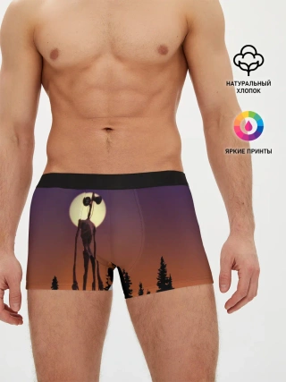 Мужские трусы боксеры / Gradient Forest Siren Head