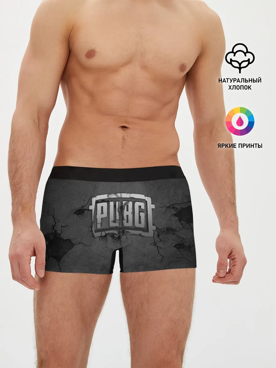 Мужские трусы боксеры / PUBG STONE | ПАБГ КАМЕНЬ