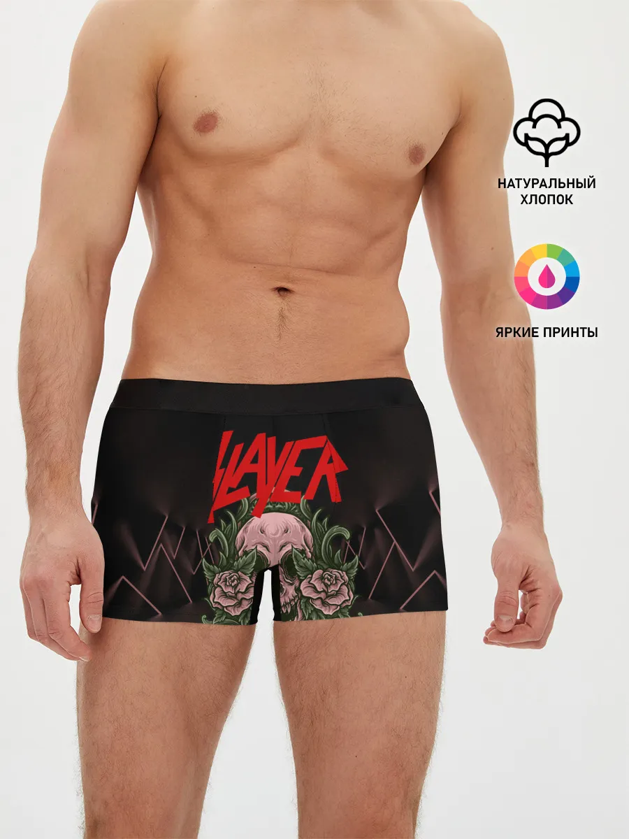 Мужские трусы боксеры / SLAYER | УБИЙЦА