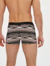 Мужские трусы боксеры / Полосатый этнический орнамент