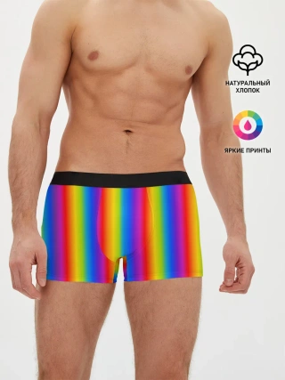 Мужские трусы боксеры / Color gradient
