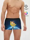Мужские трусы боксеры / Лунный корги | Space Corgi
