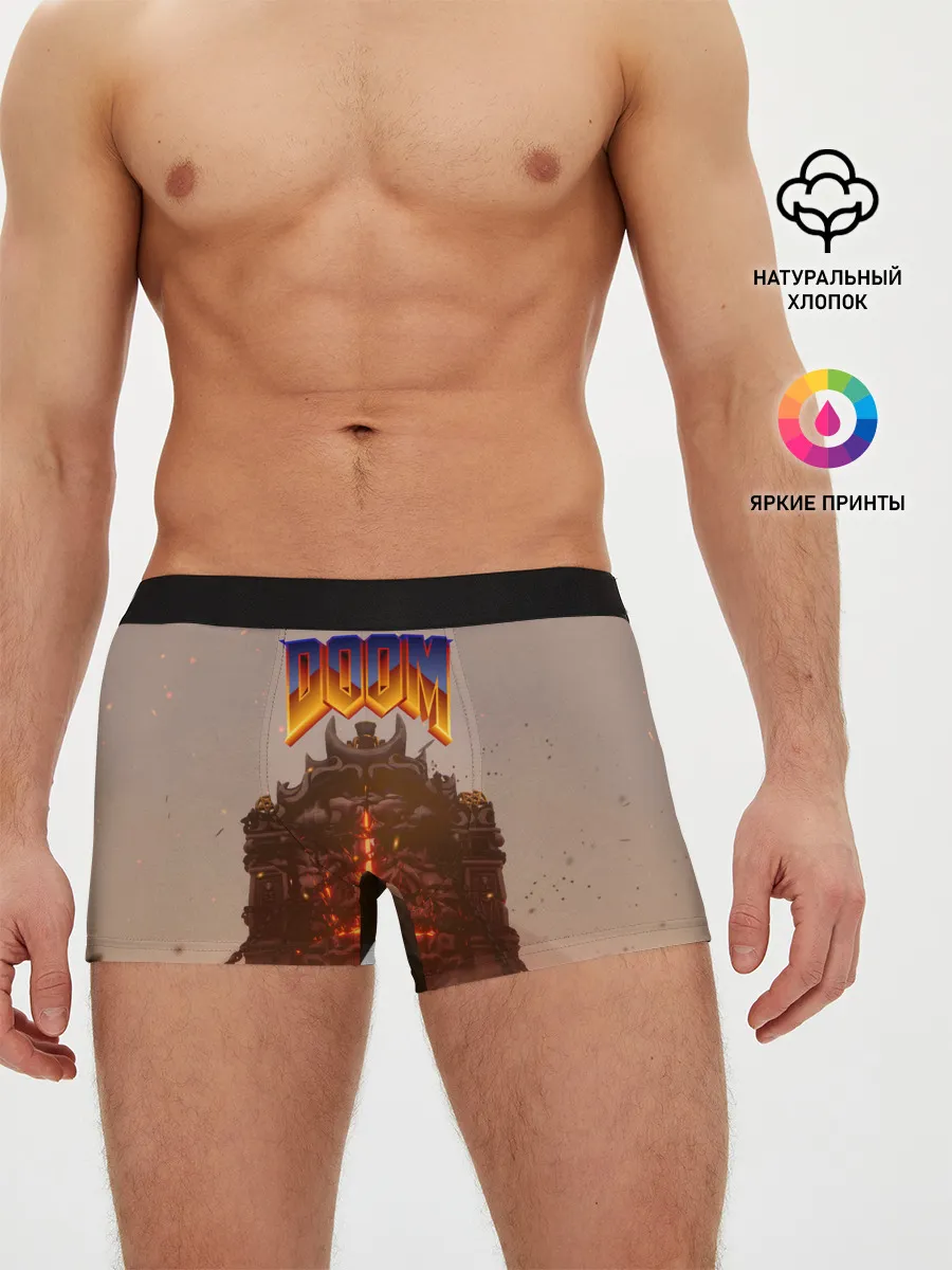 Мужские трусы боксеры / DOOM | ДУМ