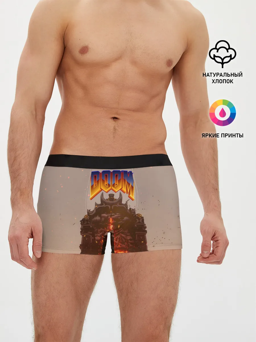 Мужские трусы боксеры / DOOM | ДУМ