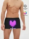 Мужские трусы боксеры / UNDERTALE PURPLE HEART