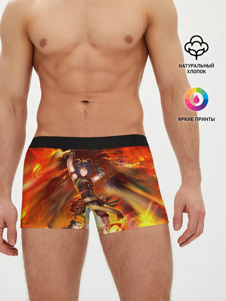 Мужские трусы боксеры / Сян Лин | Genshin Impact