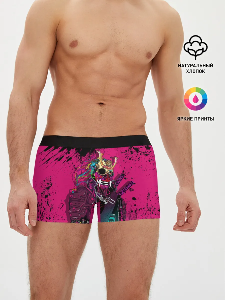 Мужские трусы боксеры / CYBERPUNK 2077 | DEMON