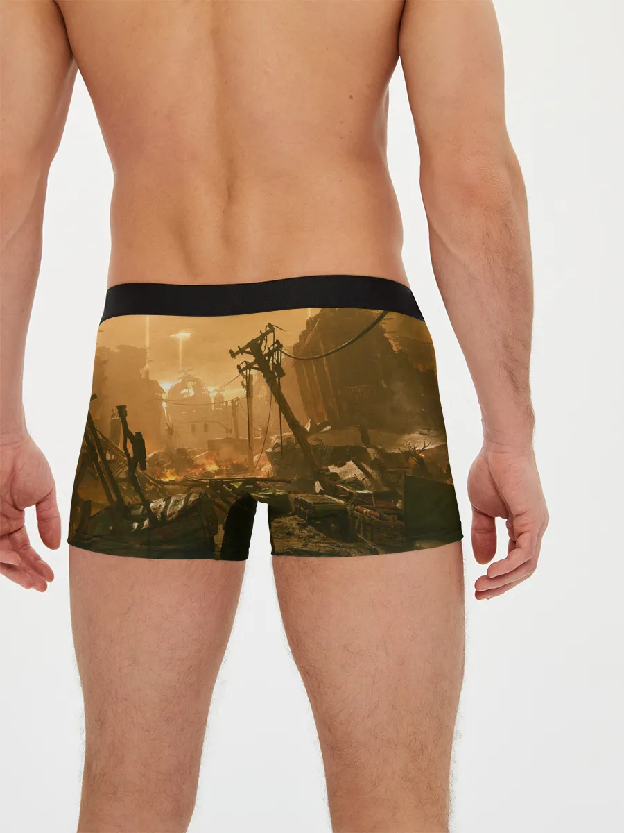 Мужские трусы боксеры / GEARS OF WAR | ШЕСТЕРЕНКИ