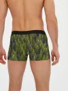 Мужские трусы боксеры / лес вечный