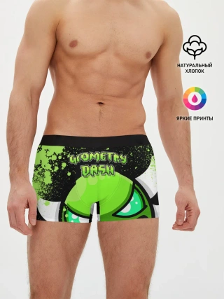 Мужские трусы боксеры / Geometry Dash