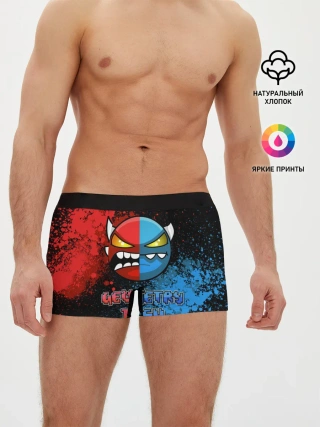 Мужские трусы боксеры / Geometry Dash