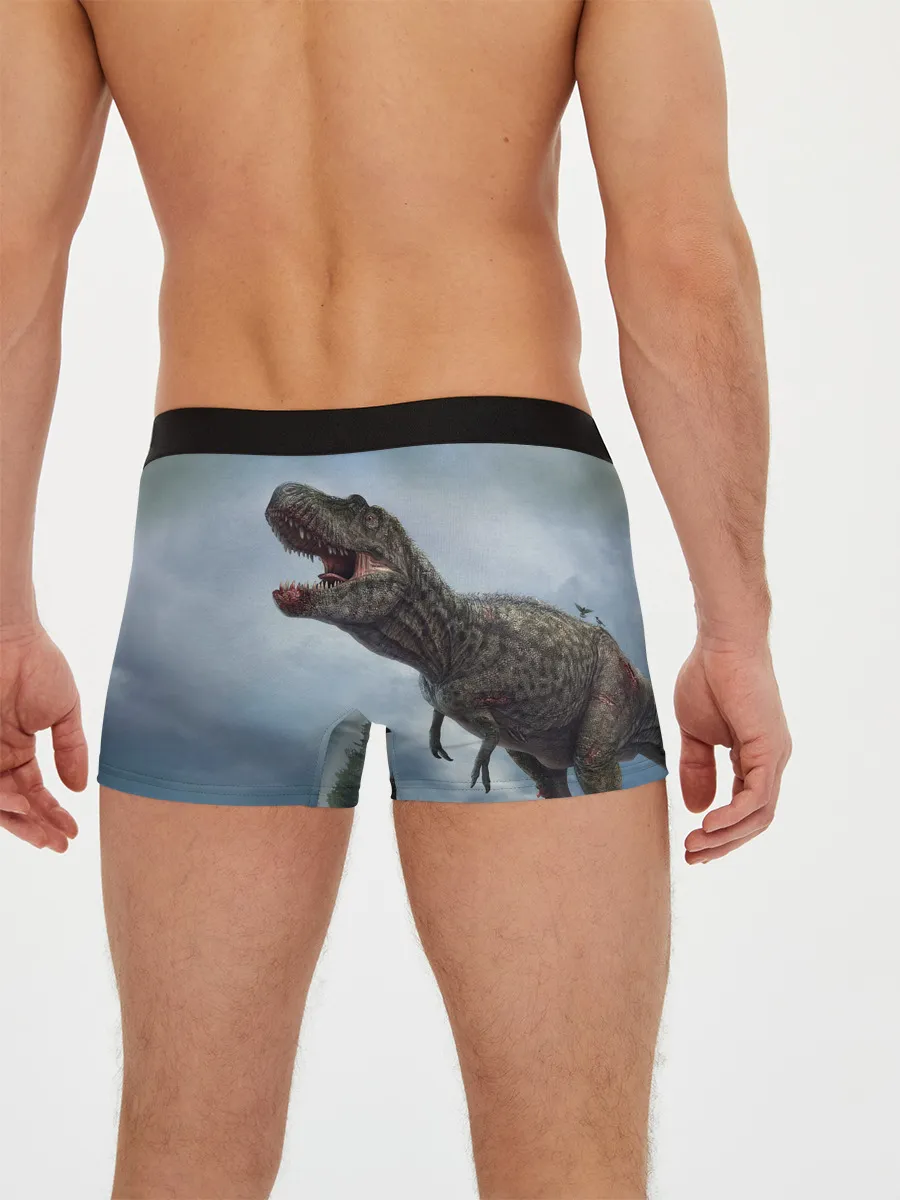 Мужские трусы боксеры / Jurassic World | Мир Юрского периода