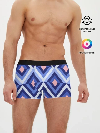 Мужские трусы боксеры / узор