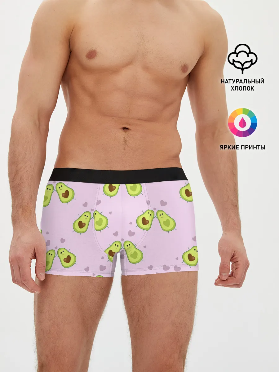 Мужские трусы боксеры / Любовь | Авокадиков