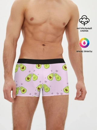 Мужские трусы боксеры / Любовь | Авокадиков
