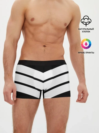 Мужские трусы боксеры / Три полоски