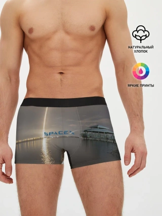 Мужские трусы боксеры / SpaceX Dragon 2