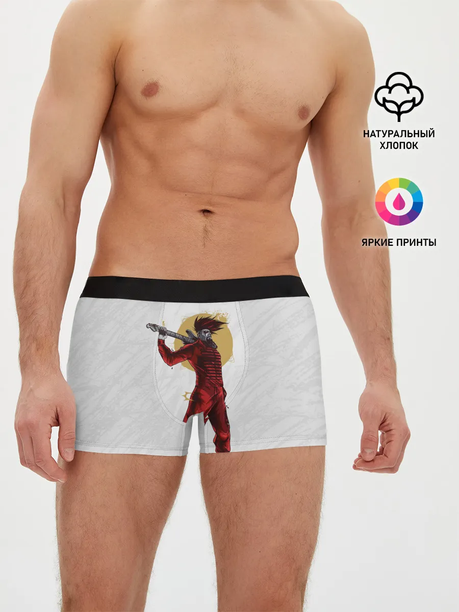 Мужские трусы боксеры / MICK THOMSON | SLIPKNOT | СЛИПКНОТ