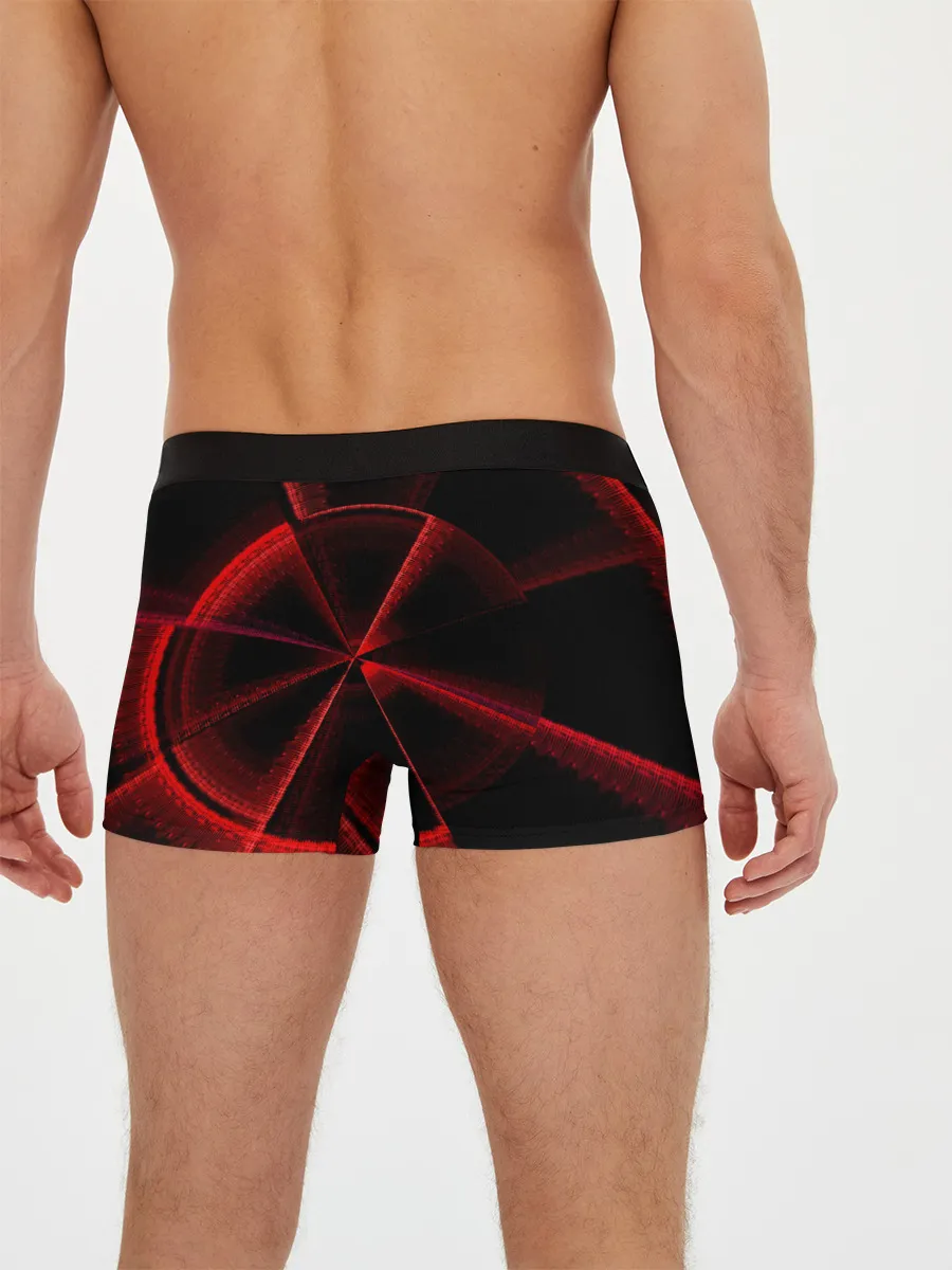 Мужские трусы боксеры / Атомный неон