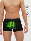 Мужские трусы боксеры / MONSTER ENERGY NEON | НЕОН