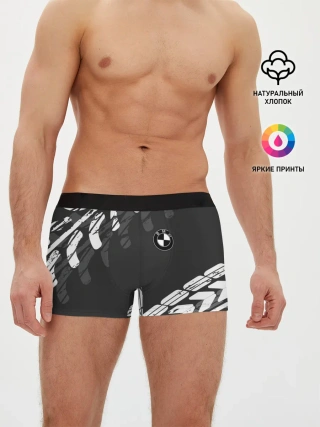 Мужские трусы боксеры / БМВ | BMW TIRE TREAD