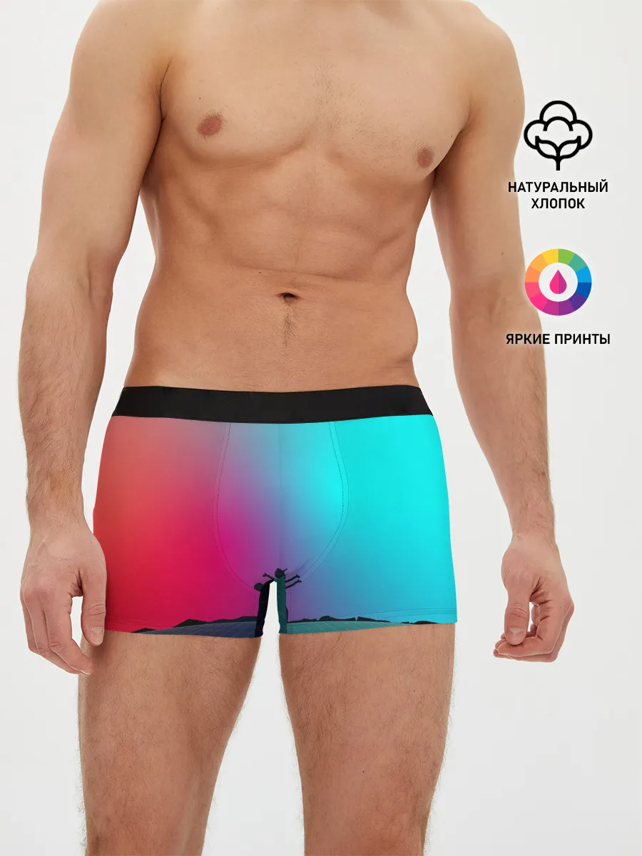 Мужские трусы боксеры / Open World