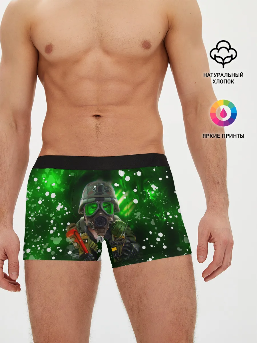 Мужские трусы боксеры / Opposing Force | Адриан Шепард