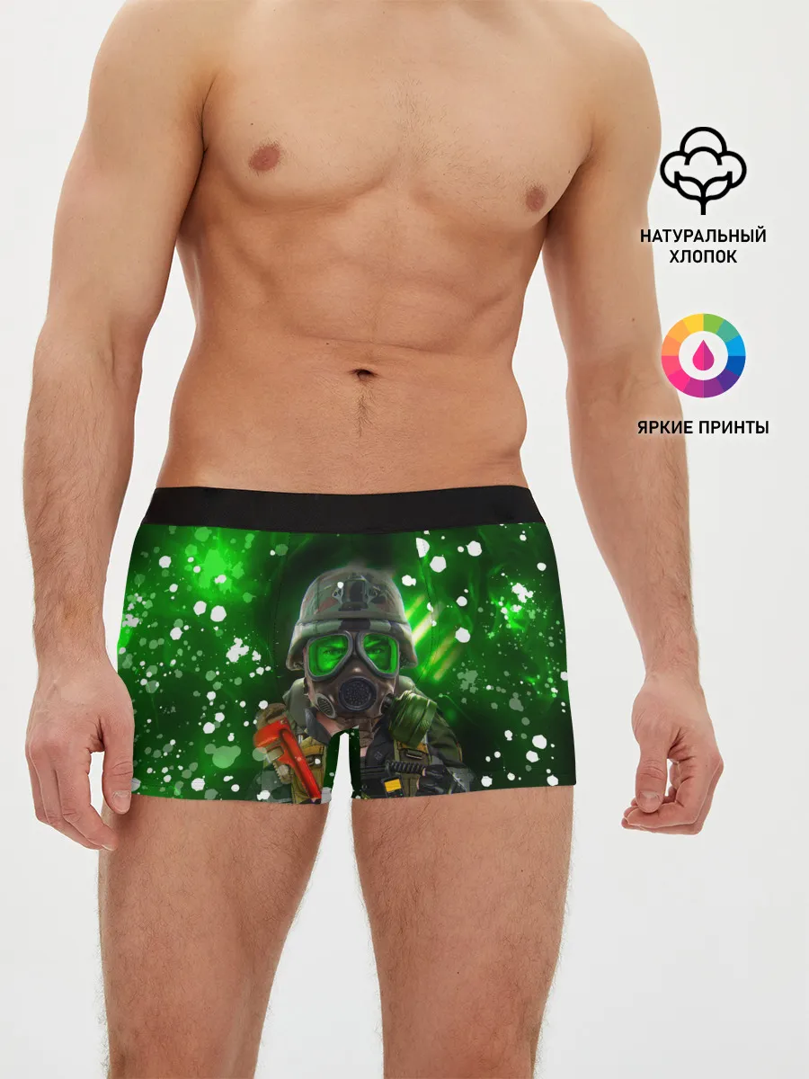 Мужские трусы боксеры / Opposing Force | Адриан Шепард