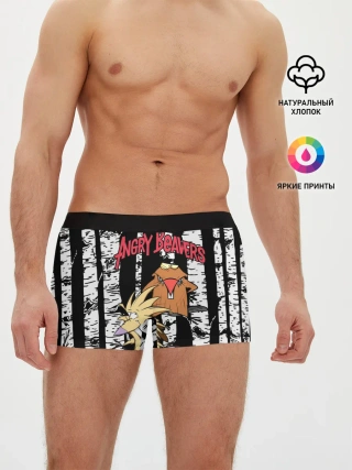 Мужские трусы боксеры / Крутые Бобры