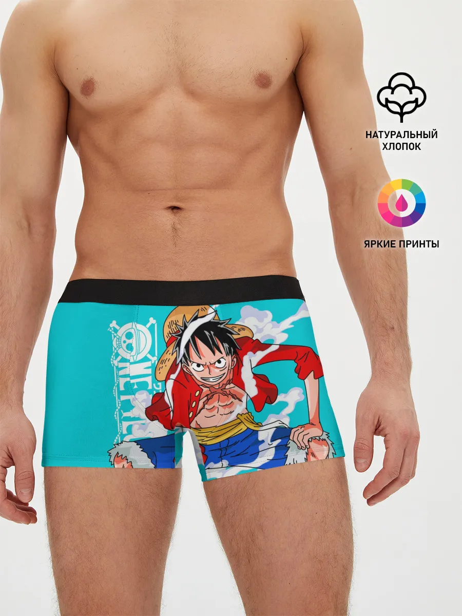 Мужские трусы боксеры / Ван-Пис, Гому Гому но Ми