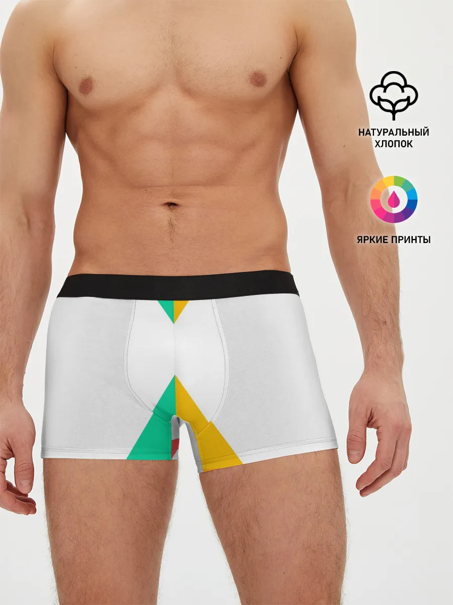 Мужские трусы боксеры / Треугольники