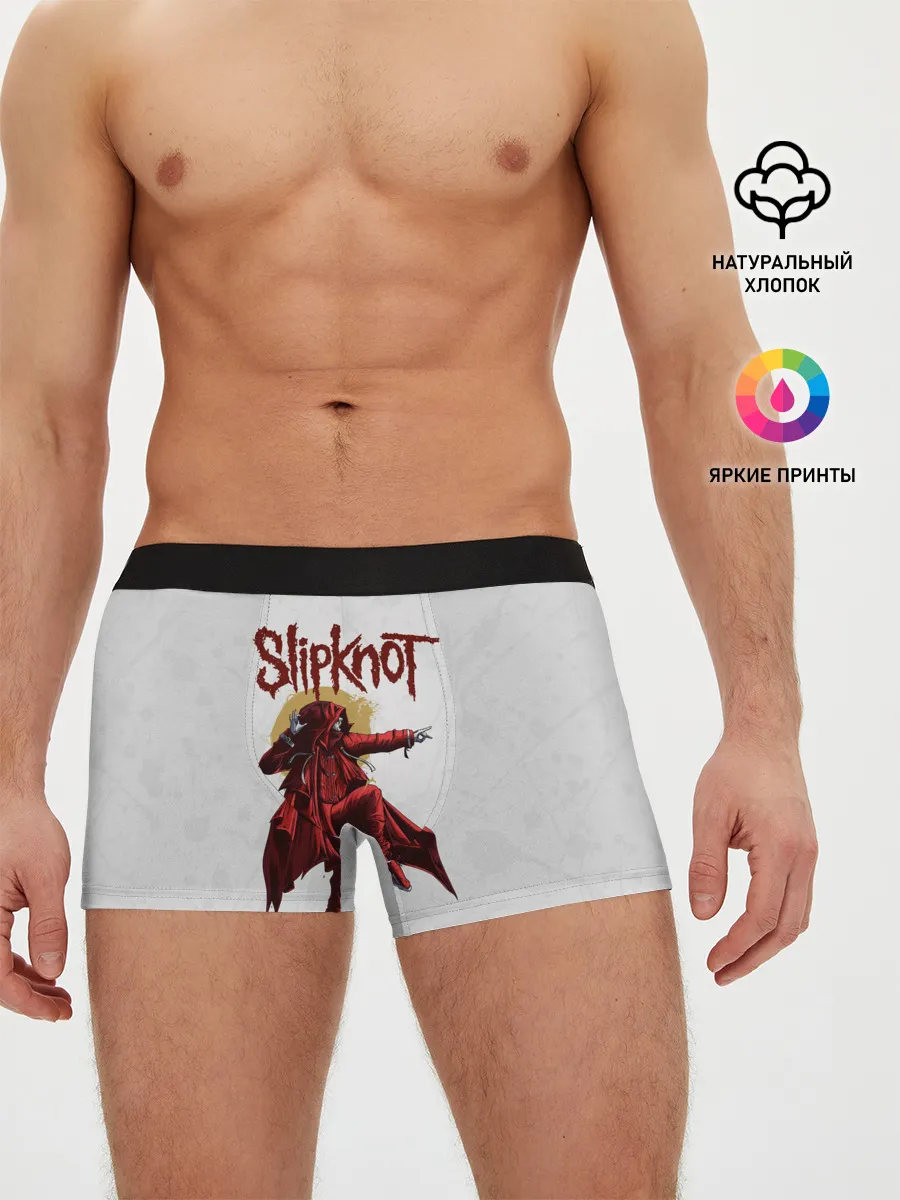 Мужские трусы боксеры / SLIPKNOT | СЛИПКНОТ