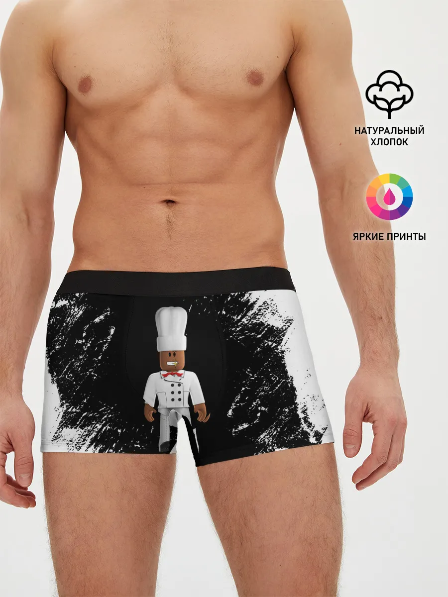 Мужские трусы боксеры / ROBLOX | РОБЛОКС | LOGO